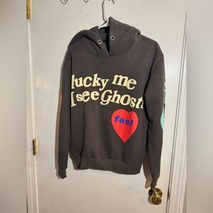 Black and Red Oversized Graphic Hoodie